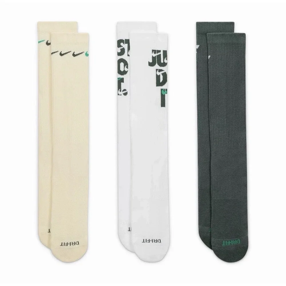 Nike Men's 3-Pack Everyday Plus Cushioned Crew Socks